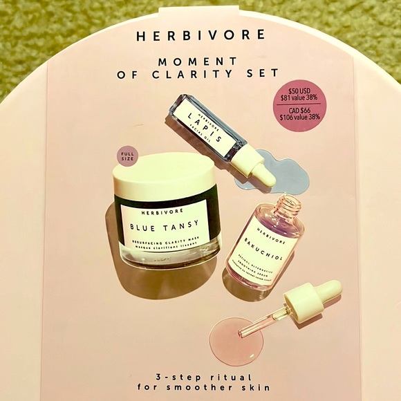 Herbivore Botanicals Other - Herbivore - Moment of Clarity Set - NIB